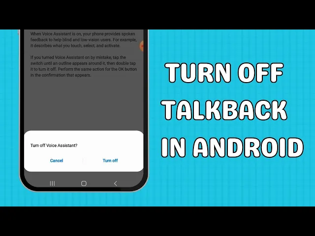Video thumbnail for How to turn off talkback in Android