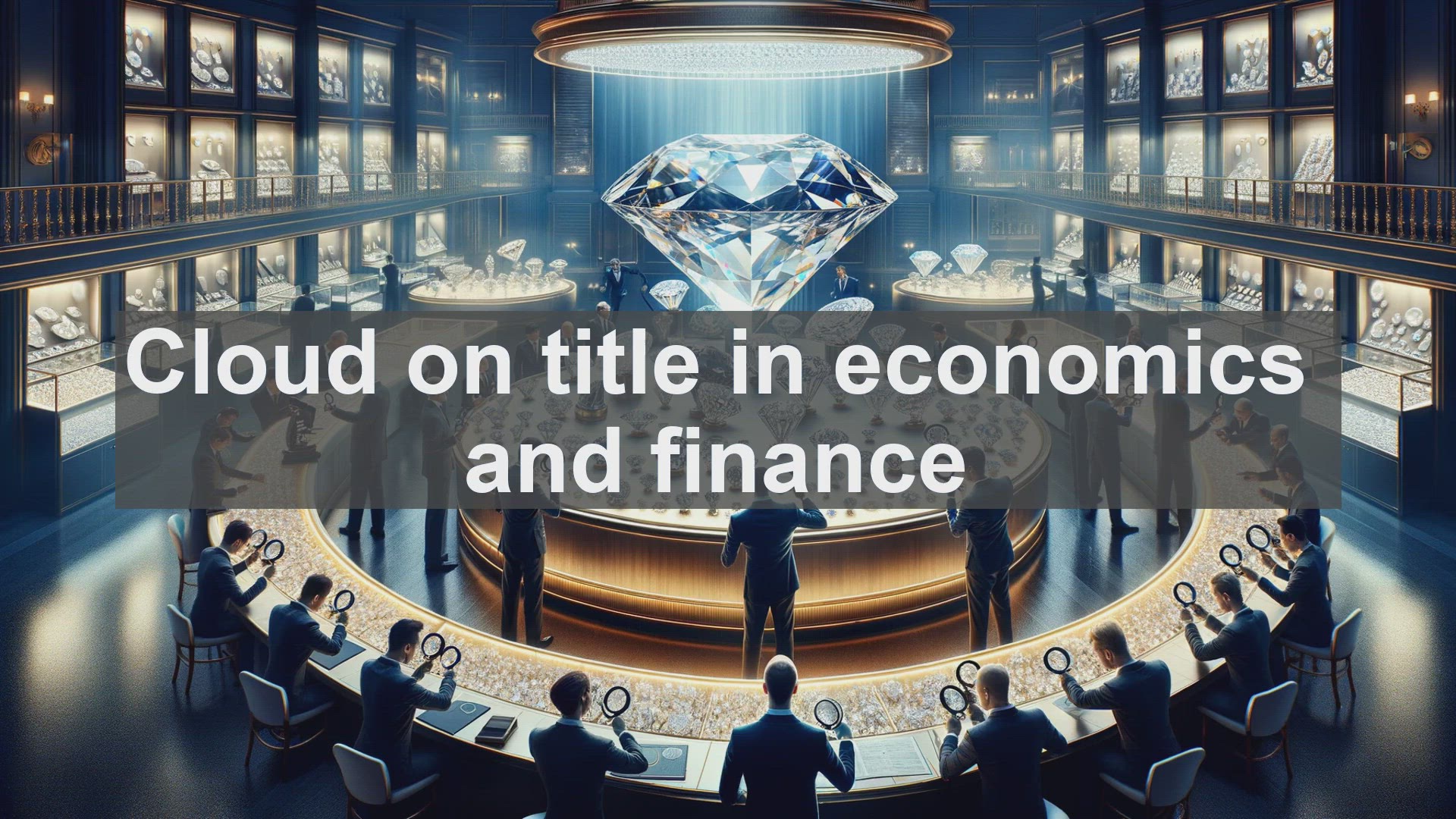 'Video thumbnail for Cloud on title in economics and finance'