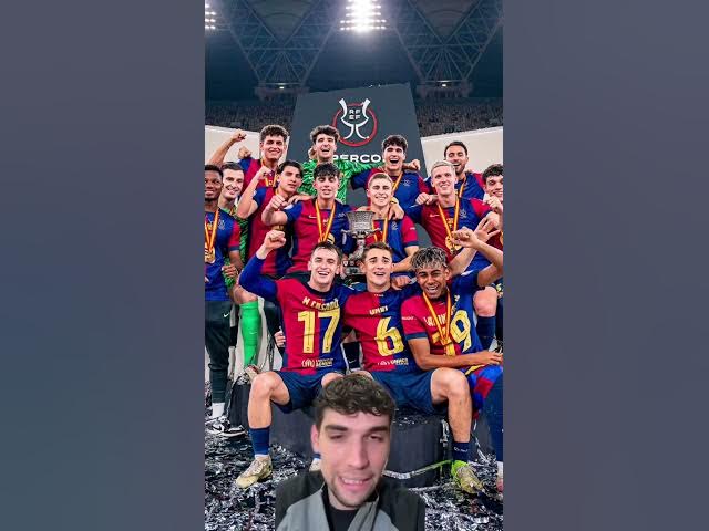 Video thumbnail for Opiniones? Ig: pausegarrra #futbol #cullera #lamasia #alvarocarreras #fcbarcelona