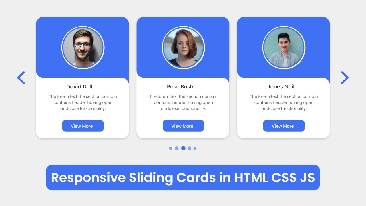 'Video thumbnail for How to make Responsive Card Slider in HTML CSS & JavaScript _ SwiperJs'