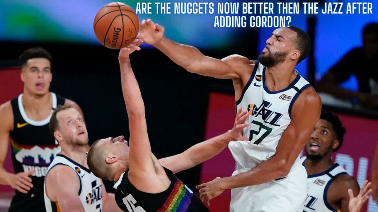 Video thumbnail for The Monty Show: Should the Utah Jazz worry about the Denver Nuggets after they got Aaron Gordon?