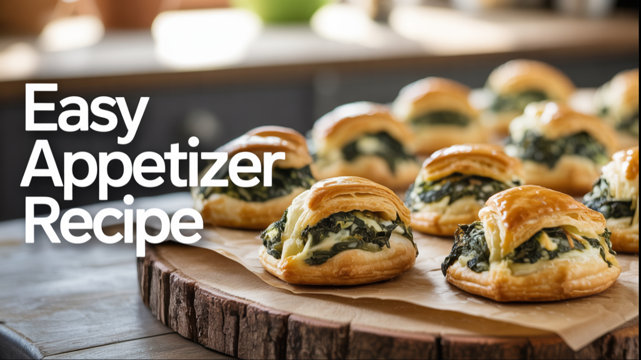 Video thumbnail for Spinach Puffs