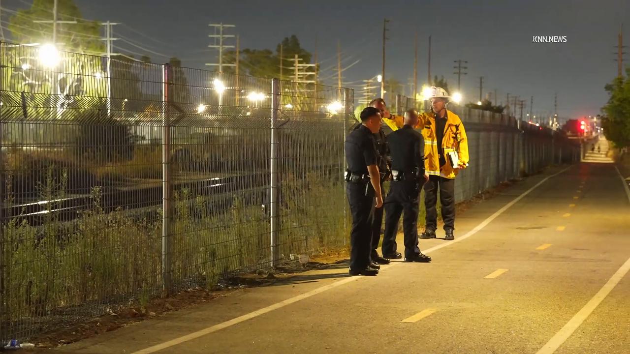 Video thumbnail for US, Los Angeles: Pacoima Pedestrian Struck by Train in Critical Condition.