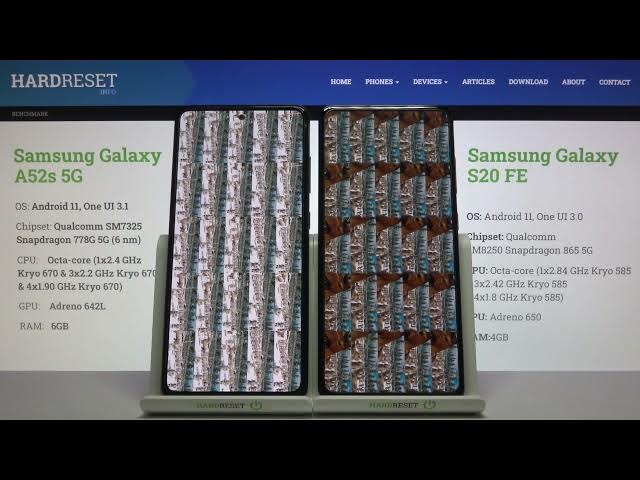 Video thumbnail for SAMSUNG Galaxy A52s 5G vs SAMSUNG Galaxy S20 FE - AnTuTu Benchmark