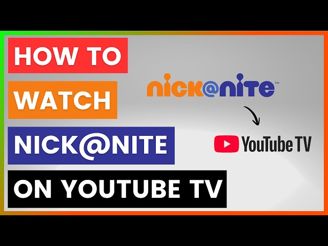 Video thumbnail for How To Watch Nick@Nite On YouTube TV? [in 2026]