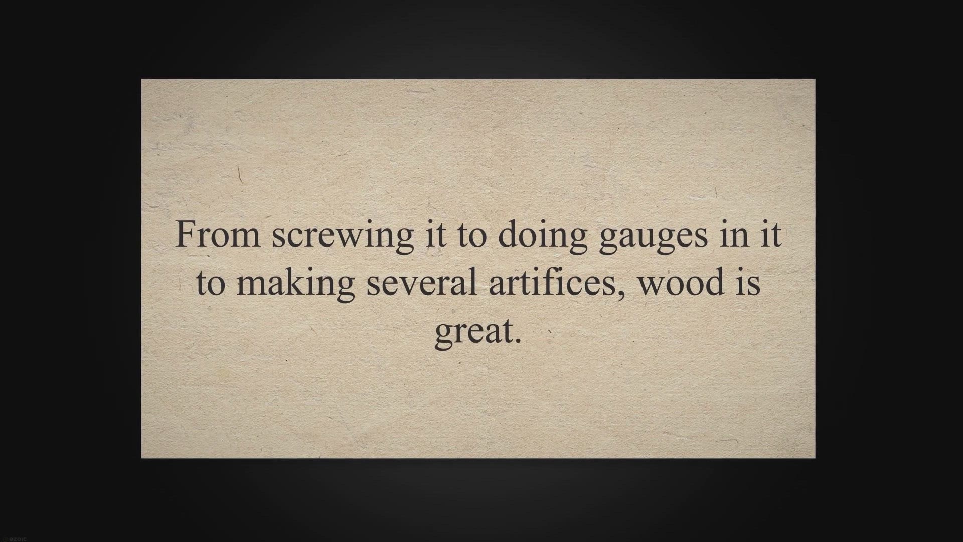 'Video thumbnail for How to Fix Split Wood from Screw?'