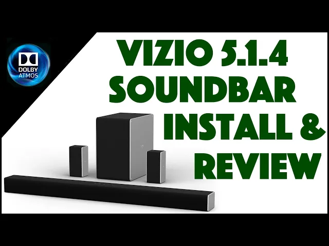 Video thumbnail for Vizio 36" Home Theater Soundbar with Dolby ATMOS - SB-36514-G6 - INSTALL & REVIEW