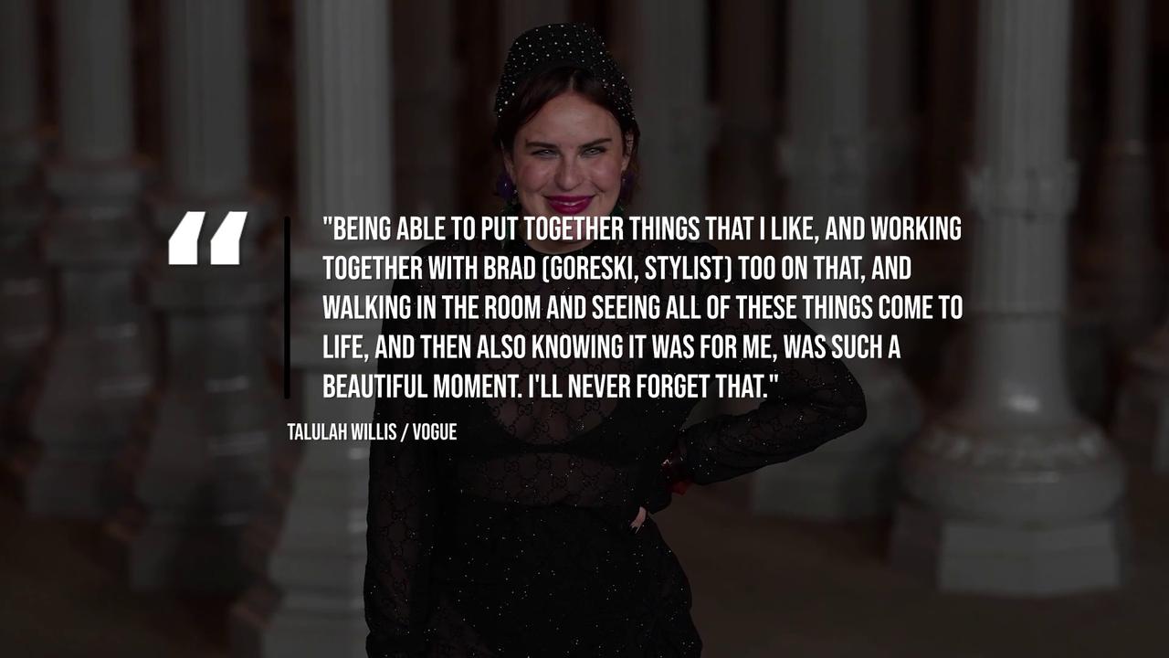 Video thumbnail for Tallulah Willis weds.