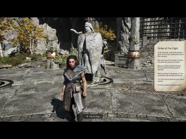 Video thumbnail for Echoes of The End - Chapter 5 Haven: Order of The Eight Statues Puzzle | Arrange The Statues
