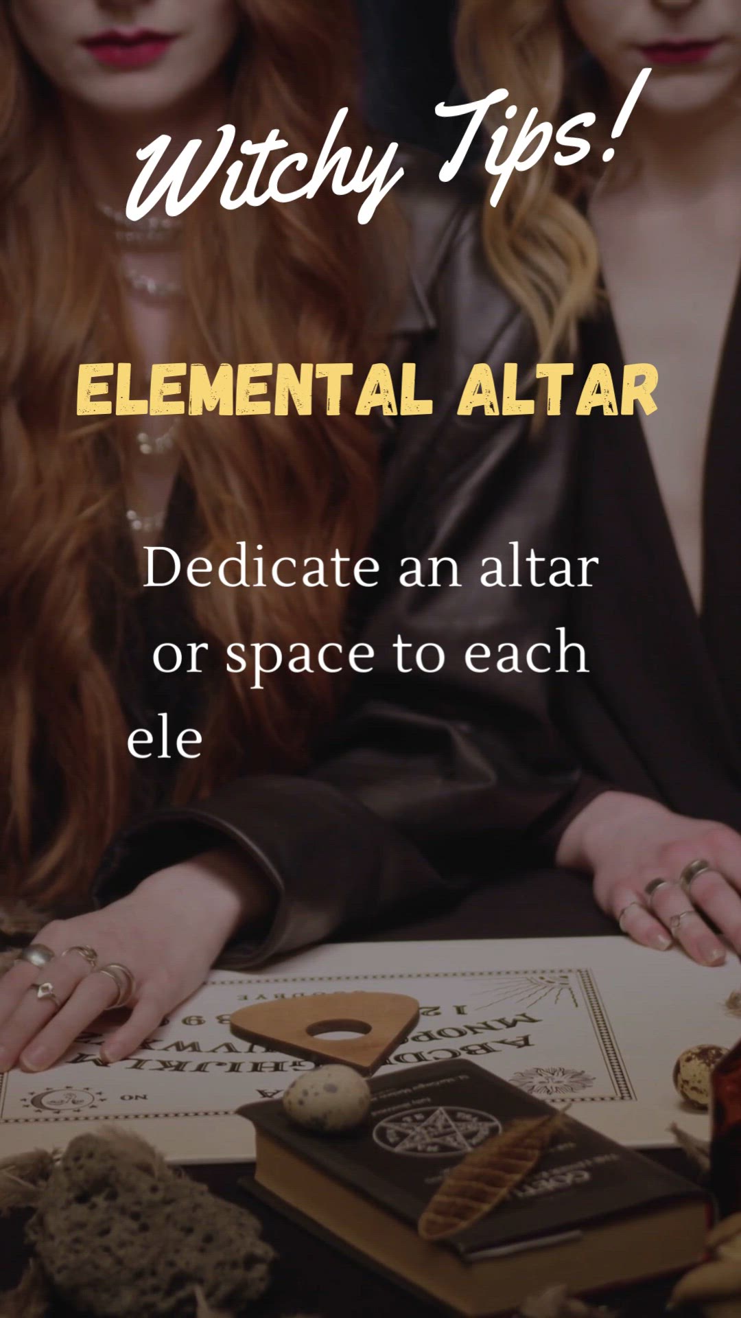 'Video thumbnail for Witchy Tips!'