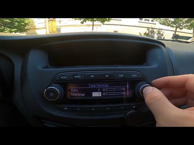 Video thumbnail for How to Enter and Manage Radio Equalizer in Opel Karl ( 2015 – 2018 )