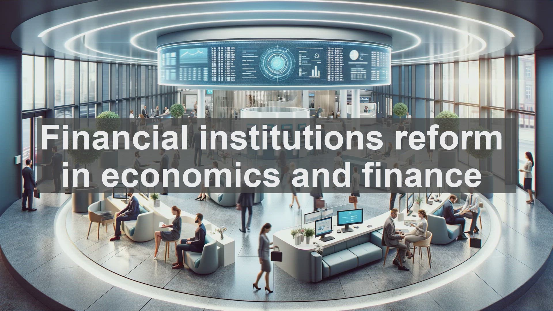 'Video thumbnail for Financial institutions reform in economics and finance'