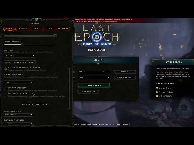 Video thumbnail for Optimize Your Inventory: Changing Item Name Length in Last Epoch!