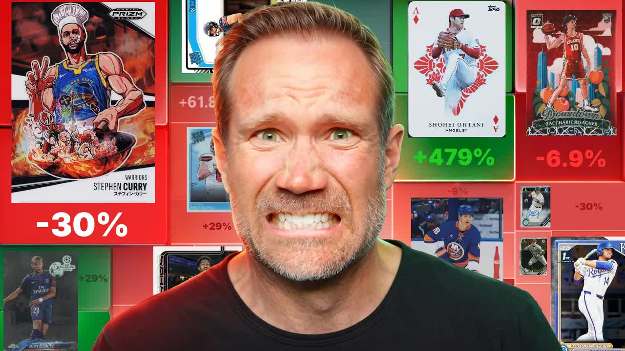 Video thumbnail for Sports Card Investor: Hot Cards, Cold Cards (Mike Trout, Ohtani, & More)