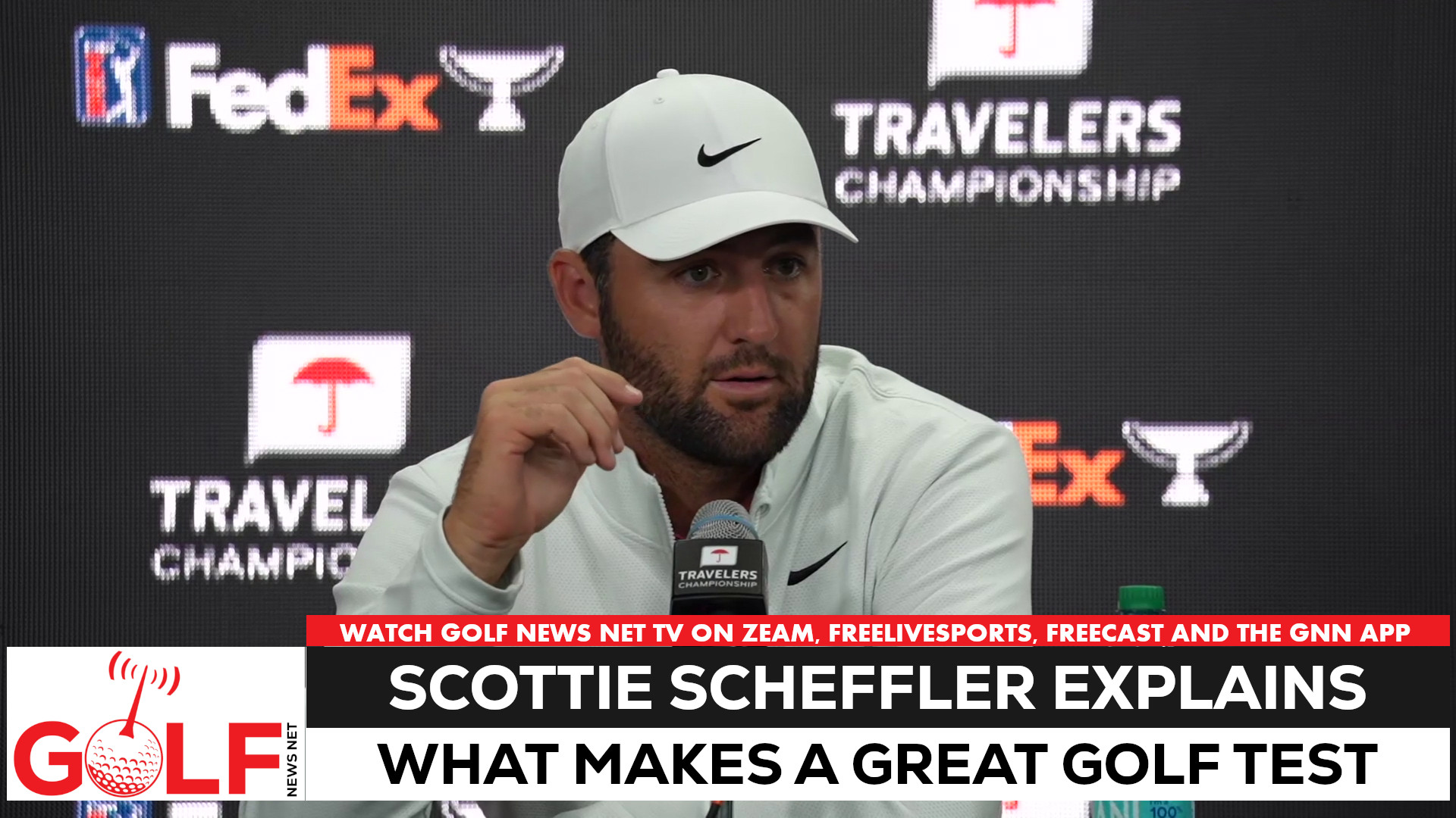 Video thumbnail for Scottie Scheffler defines what makes a great pro golf course