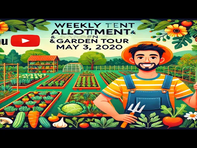 Video thumbnail for "Weekly Allotment and Garden Tour: May 3, 2020"