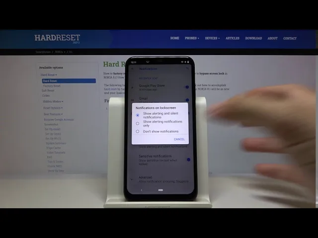 Video thumbnail for How to Manage Notifications Settings in NOKIA 8.1 - Notifications Options