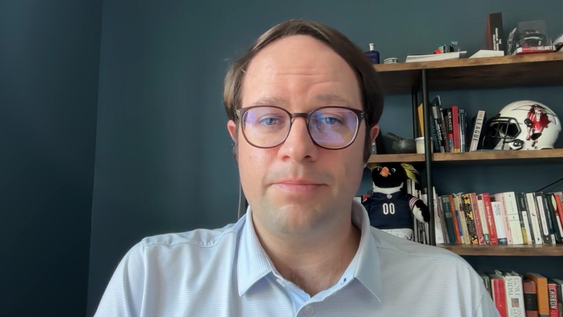 Video thumbnail for Former Chicago Bears coach plans to steal some stuff from Ben Johnson