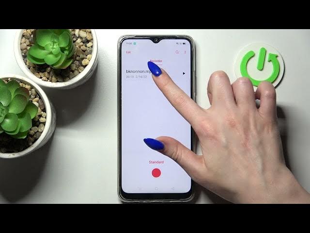 Video thumbnail for How to Record Sounds on OPPO A15s // Recorder App