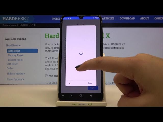 Video thumbnail for How to Add/Remove Google Account in UMIDIGI X – Create/Erase Google User