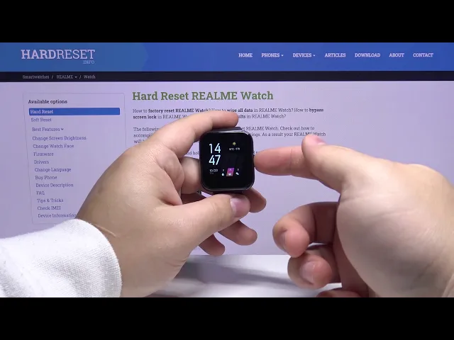 Video thumbnail for How to Soft Reset REALME Watch – Repair Frozen Screen
