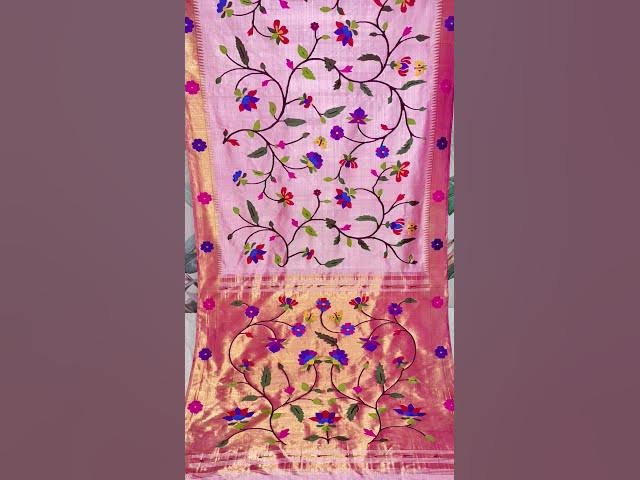 Video thumbnail for Handloom Paithani products from NBMSSILKSAREE #paithani #indianhandlooms #purehandlooms