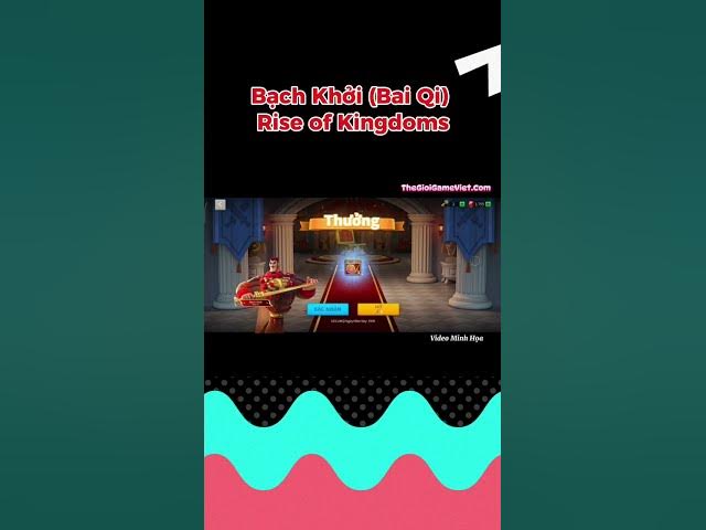 Video thumbnail for Bạch Khởi (Bai Qi) Rise of Kingdoms – Hung Thần Bộ Binh #BachKhoiROK #RiseOfKingdoms