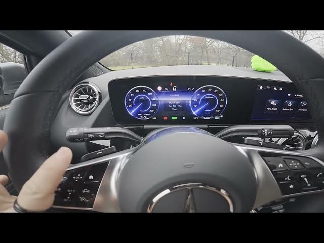 Video thumbnail for MERCEDES-BENZ EQA – How to Navigate the Instrument Cluster Display