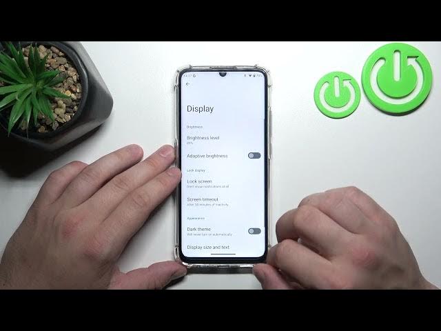 Video thumbnail for How to Find & Manage Display Settings on OUKITEL C33 - Locate Display Settings