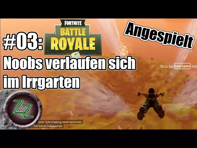 'Video thumbnail for Fortnite Battle Royale - PvP Modus - Angespielt #03 - Noobs im Irrgarten - gameplay german deutsch'
