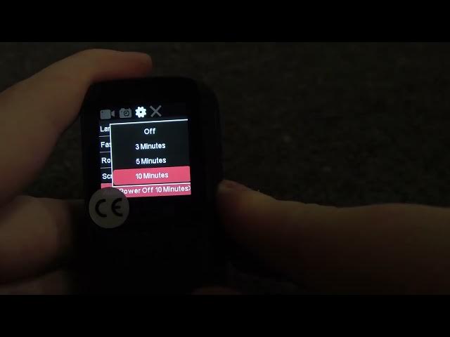Video thumbnail for How To Change Auto Power Off Timer on SJ CAM C200?