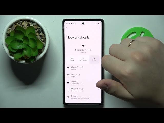 Video thumbnail for How to Share WiFi Password on Google Pixel 6a - Send WiFi Network Password