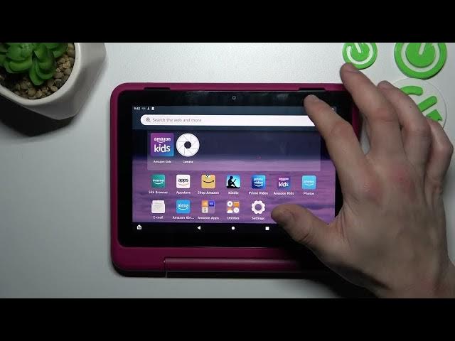 Video thumbnail for Amazon Fire HD 8 Kids Pro - How to Change Display Brightness Level? Screen Settings!