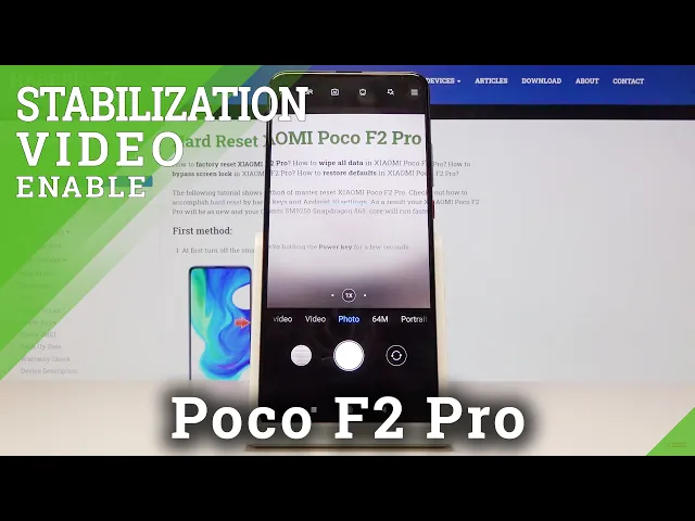 Video thumbnail for How to Turn Off Leveler in XIAOMI Poco F2 Pro – Stabilize Photo