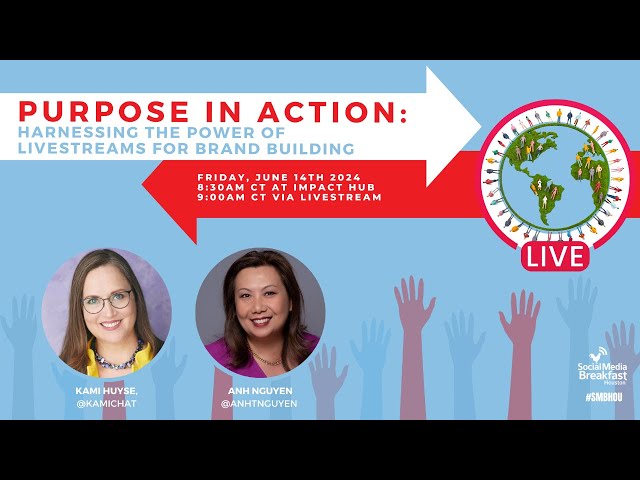 Video thumbnail for PURPOSE IN ACTION: Harnessing the Power of Live Streams for Brand Building