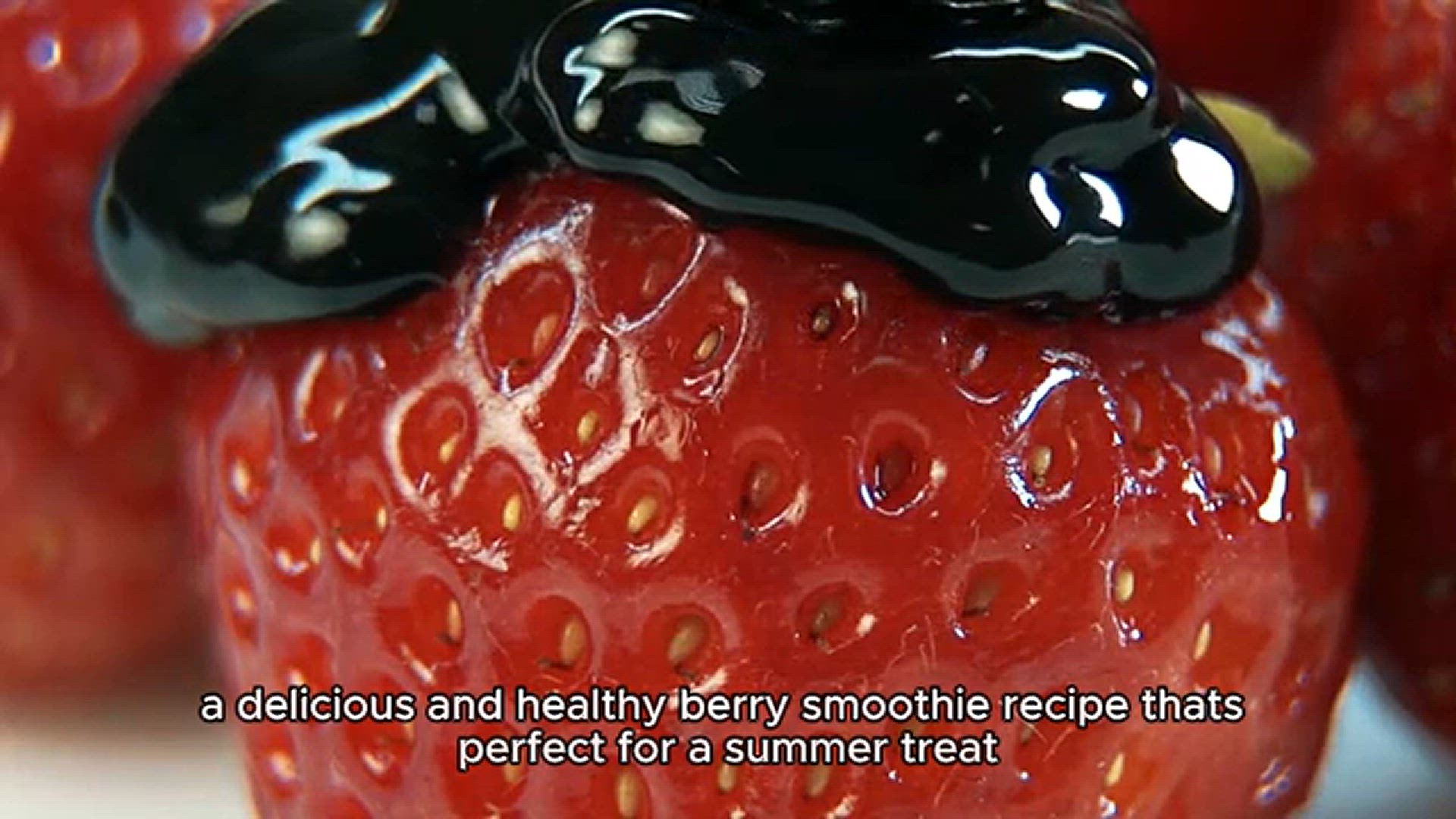 'Video thumbnail for Berry smoothie recipe'
