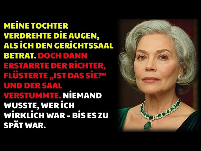 Video thumbnail for Meine Tochter verdrehte die Augen – doch der Richter fragte fassungslos: „Ist das sie?“