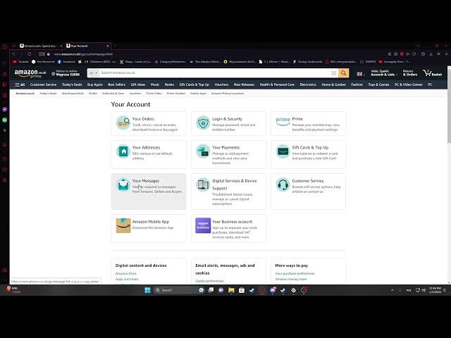 Video thumbnail for How To Check Messages Inbox on Amazon in 2024