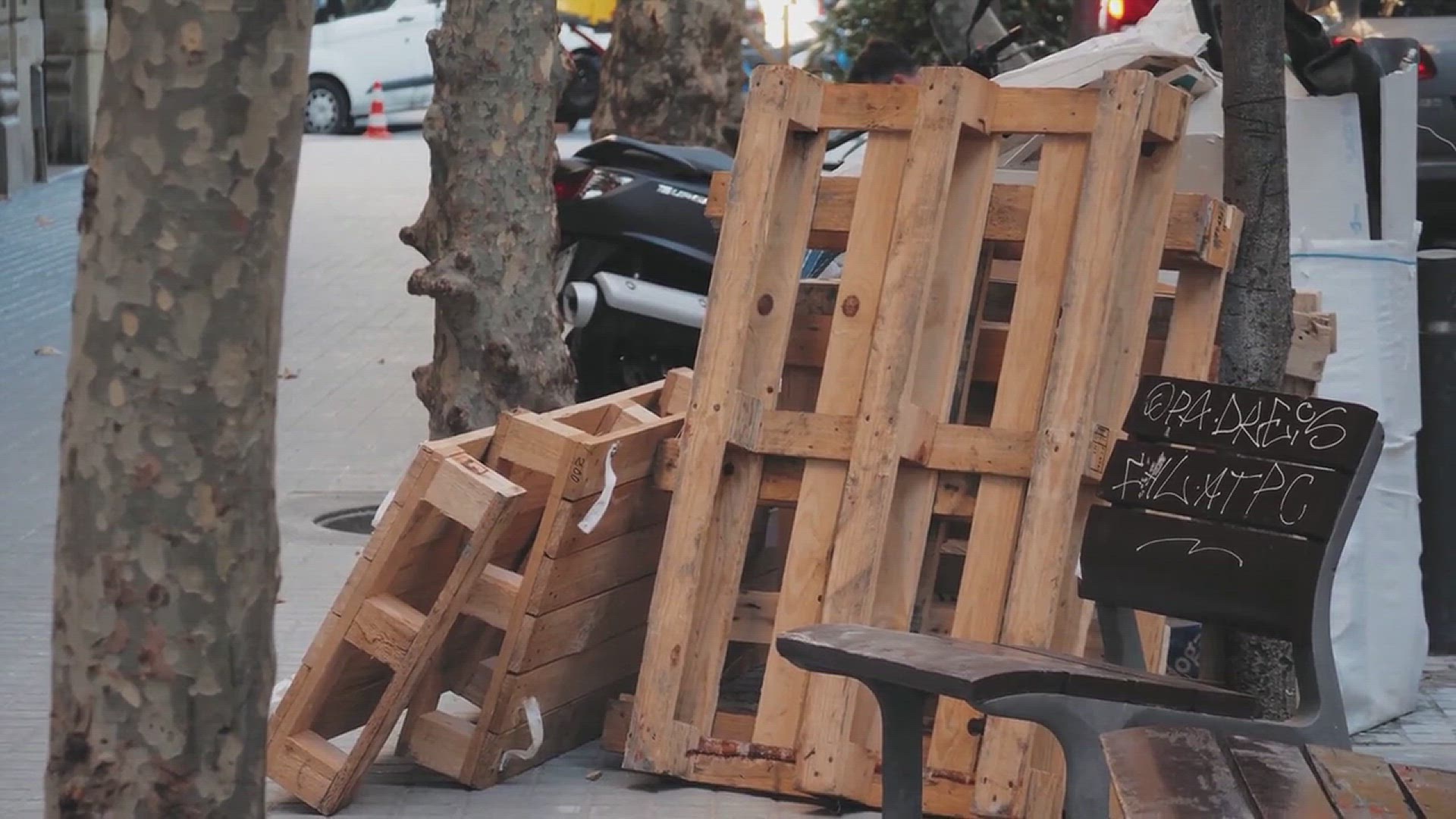 'Video thumbnail for DIY Trash Can Screen Plans for Landscaping'
