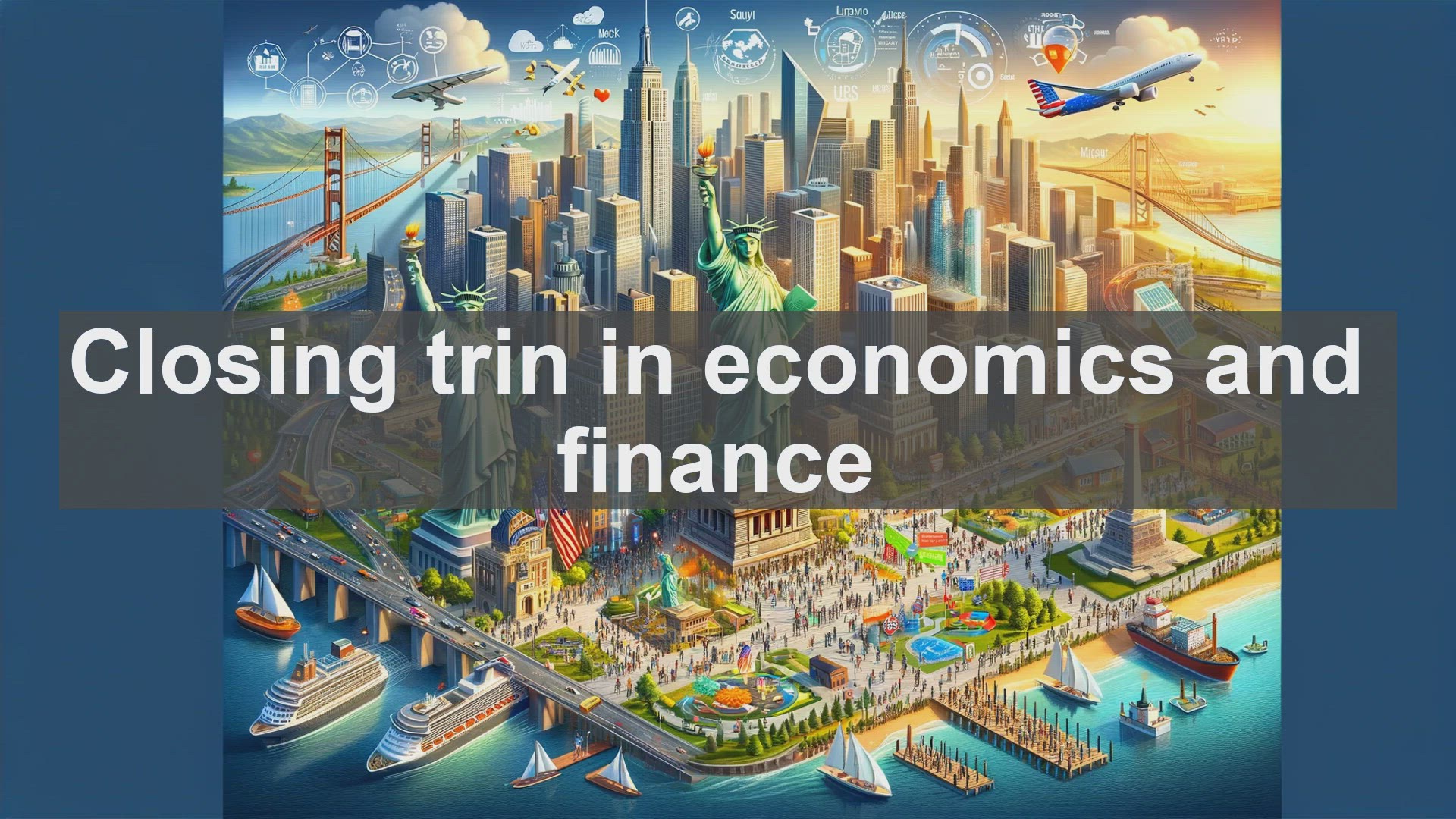 'Video thumbnail for Closing trin in economics and finance'