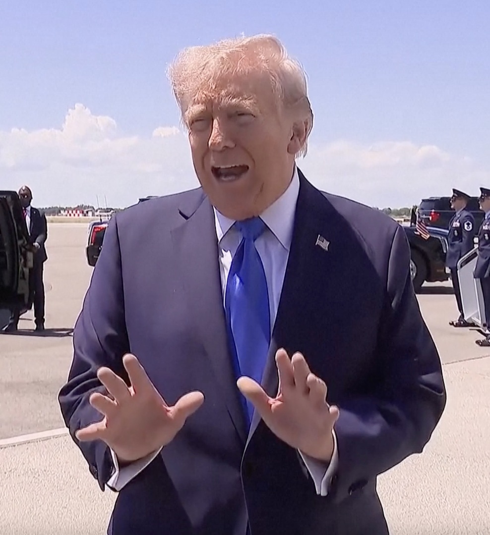 Video thumbnail for Trump cancels Islamabad talks, says Iran 'can call us anytime they want'