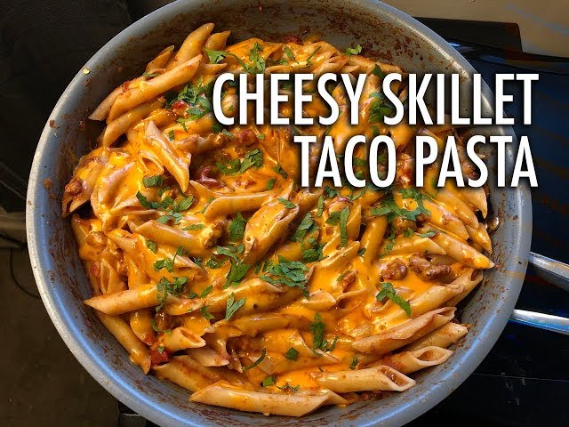 Video thumbnail for Cheesy Skillet Taco Pasta Recipe | Cooking Basics and Essentials Ep. 10 | Cooking with Anadi