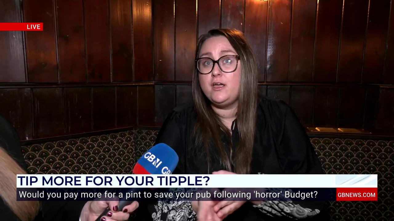 Video thumbnail for WATCH: Pub landlord tells GB News 'we can't give anymore' as industry squeezed by Labour's tax hikes