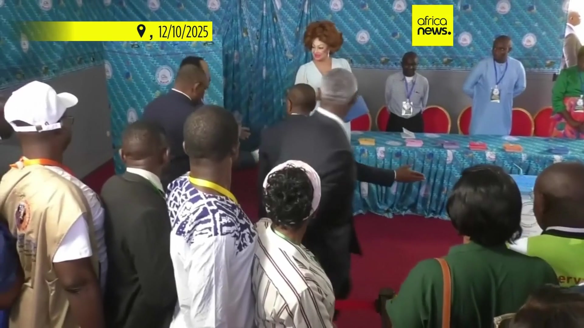 'Video thumbnail for Voters head to polls as Cameroon’s Paul Biya eyes extended term'