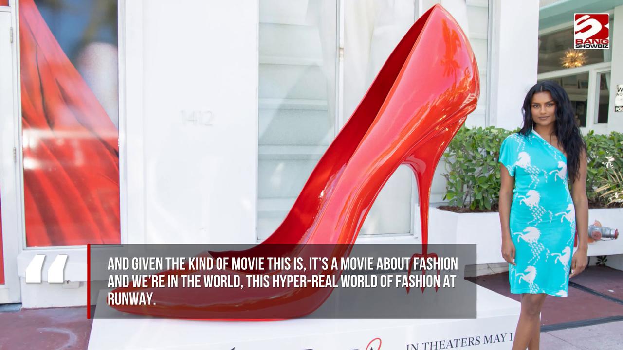 Video thumbnail for Simone Ashley 'learned so much' from her Devil Wears Prada 2 co-star