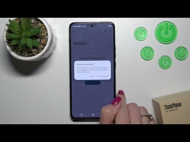 Video thumbnail for How To Logout Gmail Account From MOTOROLA ThinkPhone