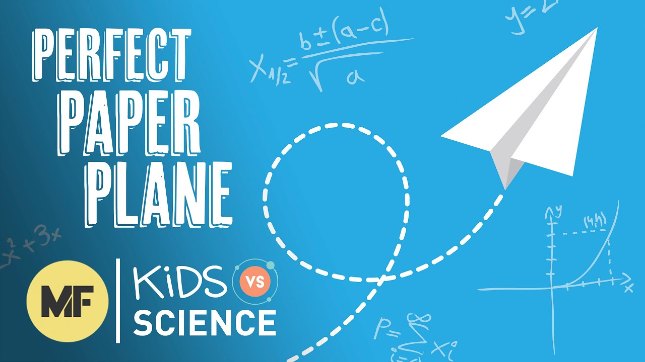 Video thumbnail for Kids Vs. Science: Designing the Ultimate Paper Plane | Mental Floss