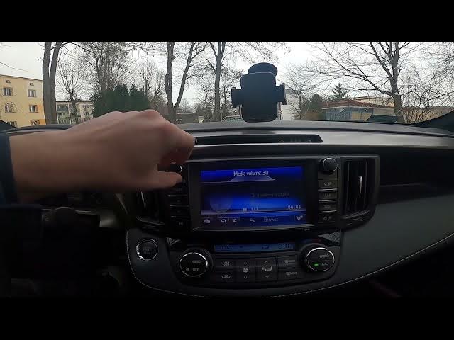 Video thumbnail for How to Play Music from Smartphone via Bluetooth in Toyota RAV 4 IV (2013 - 2018)