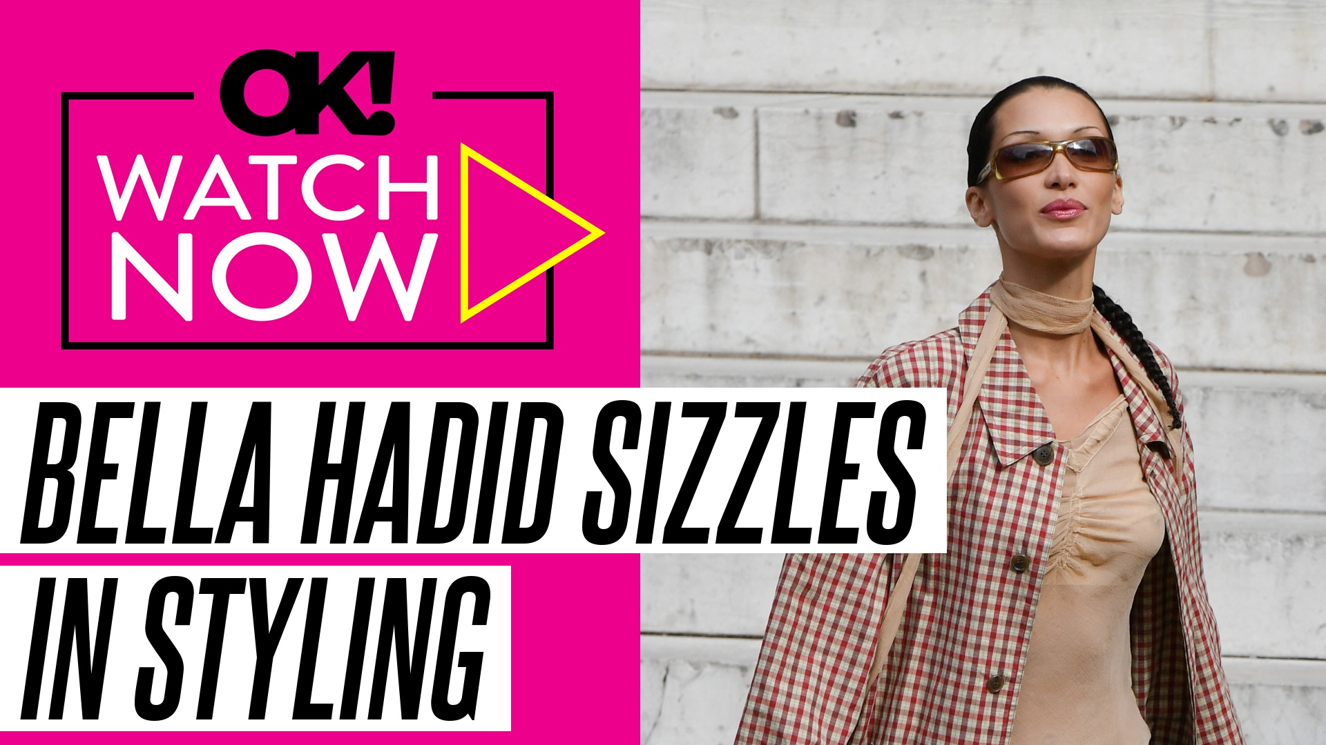 Video thumbnail for Topless Bella Hadid Shows Off Her Curves During Styling Session: Photo