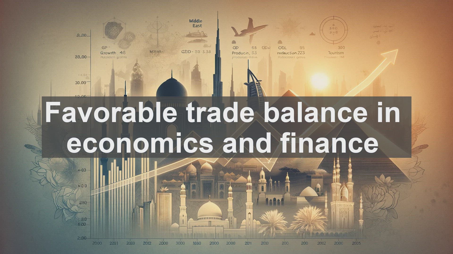 'Video thumbnail for Favorable trade balance in economics and finance'